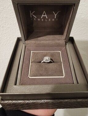 Kay Jewelers Neil Lane Engagement Ring 1 ct tw Diamonds 14K White Gold